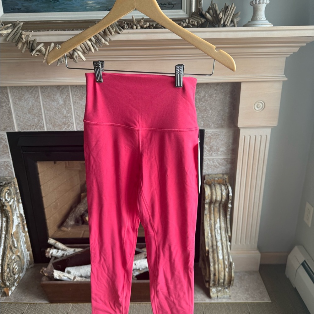 Lululemon Athletica Pink Align Crop 23"